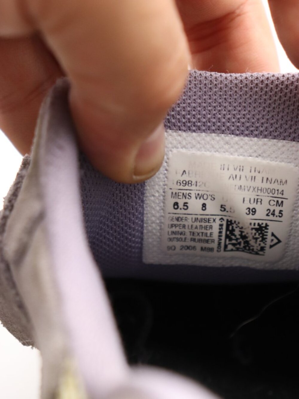 Converse Golf Le Fleur x Gianno Men's 6.5 Women's 8 Low 'Lavender' Sneakers - Picture 3 of 9